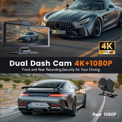 10.26英寸无线汽车立声，带C体arpl741ay屏幕0和安卓汽车4K28旋转