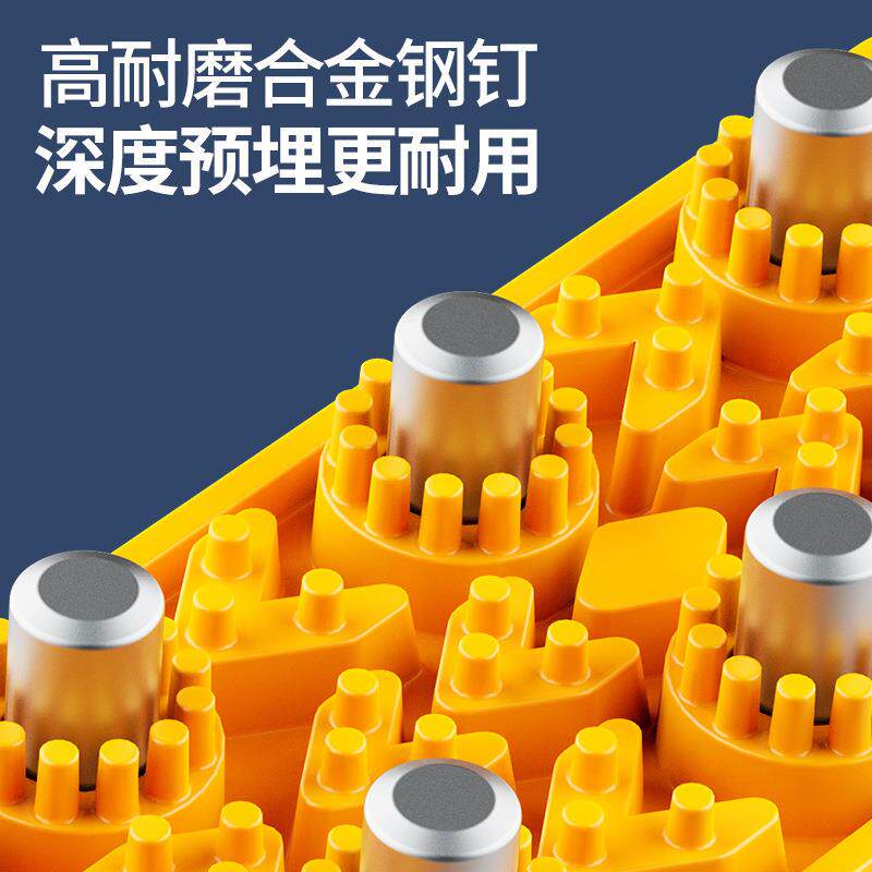 汽轮车胎防滑链厂加厚牛筋通用型耐磨轿车野越车防滑链家双排坦克