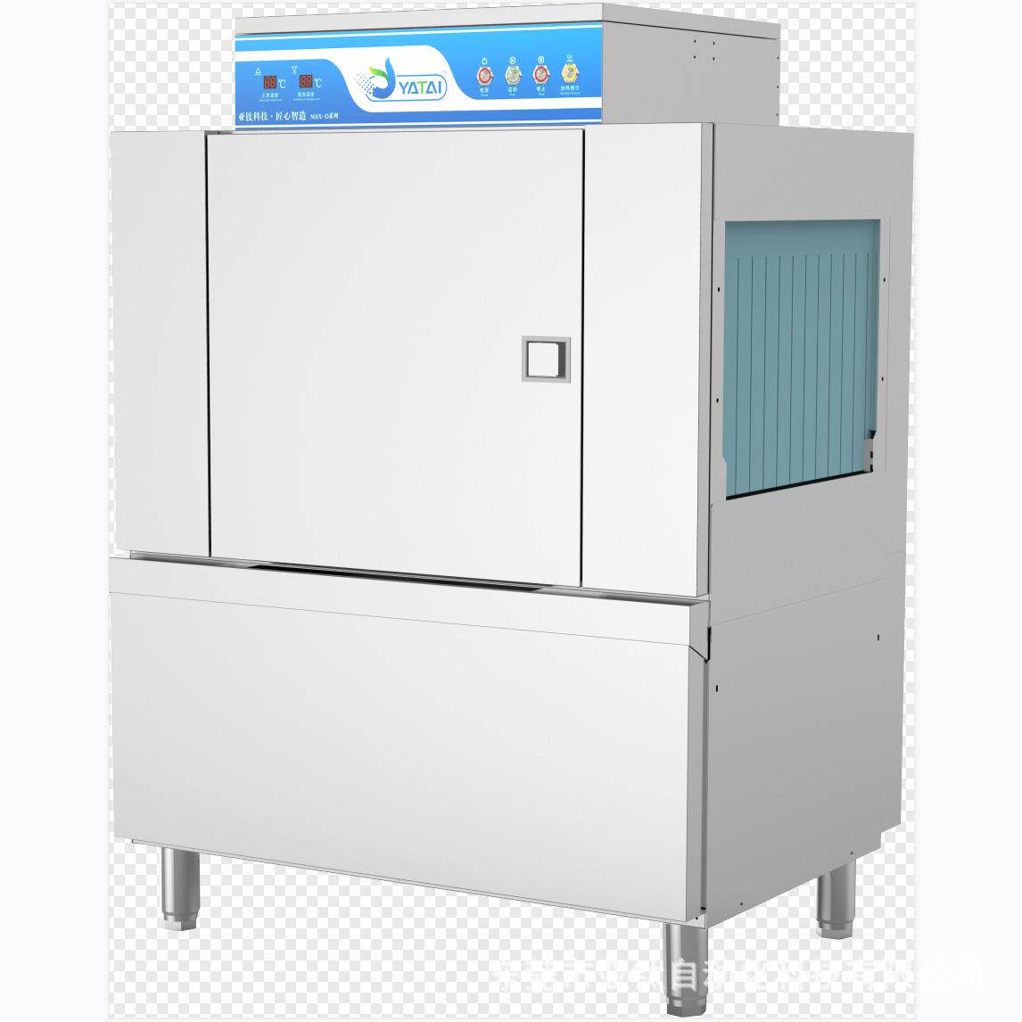 适合小型饭店餐厅酒店用商用洗碗机单缸一道漂洗通道式GYT-1100C