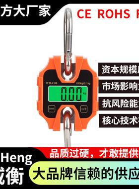 WeiHeng威衡WH-C08工业吊秤250公斤便携式大量程手提秤代加工