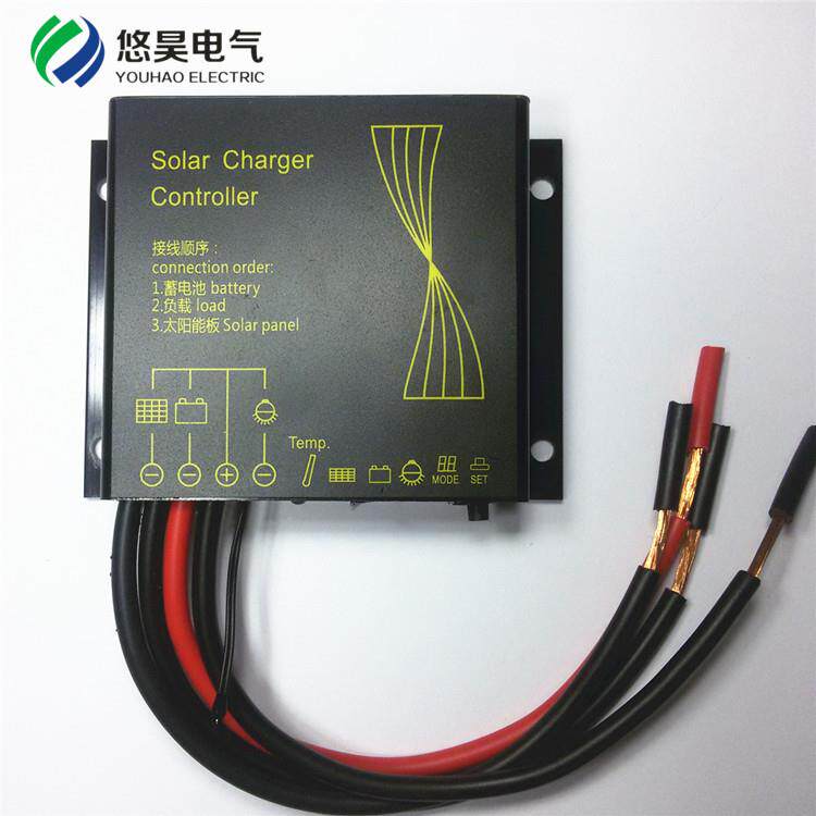 防水12V/24V/15A太阳能控制器LED灯路灯通信基站光伏充电器