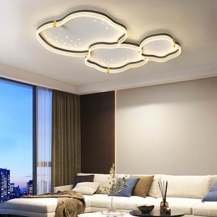 客厅灯新款北欧led灯简约现代大气创意云朵卧室阳台灯具吸顶灯