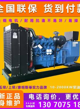玉柴30kw50kw75kw100kw120kw200kw500800KW1000千瓦柴油发电机组