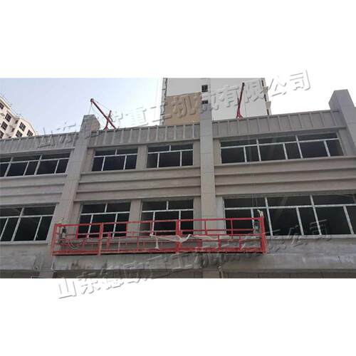 住宅家用装修镀锌吊篮电动高空作业平台外墙壁清洗施工升降机