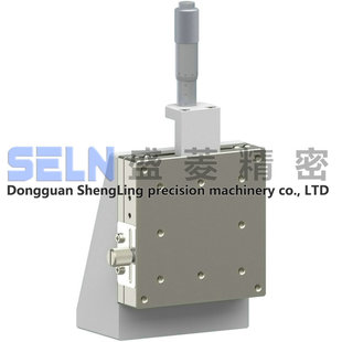 尺寸80 直线滚珠型轴承钢手动微调架位移平台 供应Z轴LBV80