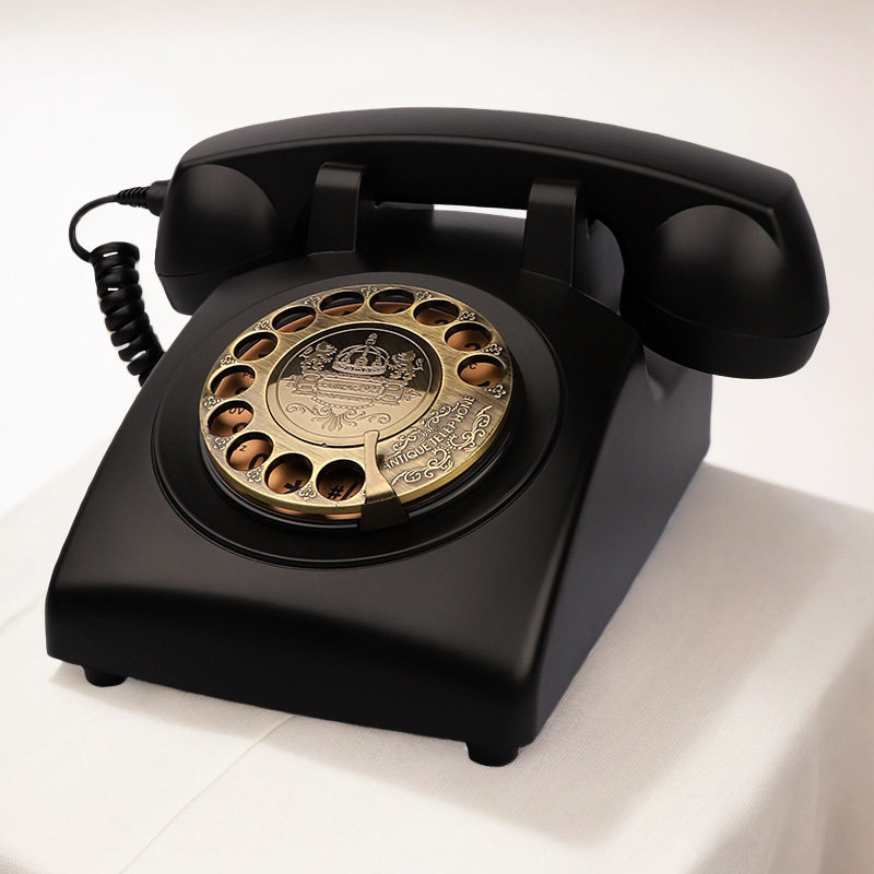 复古移动电话机酒店客房家用办公電話固定座机专用电话线批发厂家