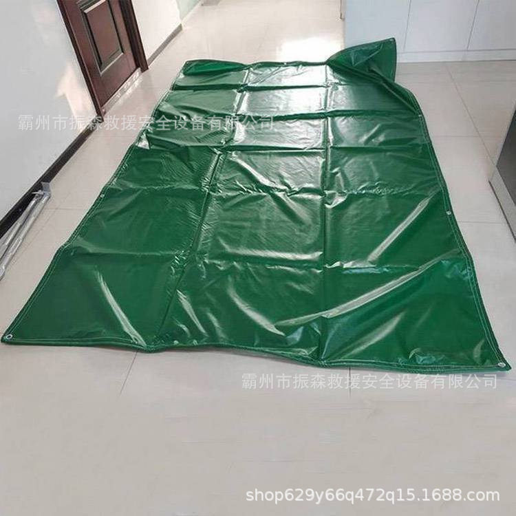 老式帆布绿色有机硅帆布防水布耐磨篷布货场盖布雨布盖布苫布