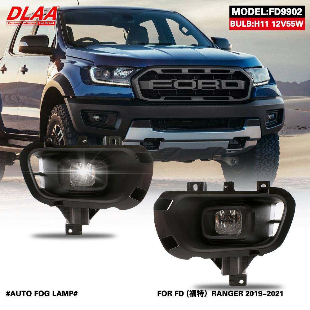 适用福特19/20/21年新款RANGER前雾灯总成防雾灯杠灯日间行车灯