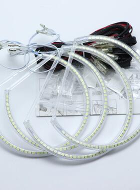 爆款131mmx4适用宝马E36E39E46E38白光SMD天使眼光圈