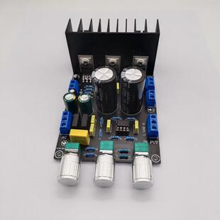 2.1重低音功放板LM1875超重低音功放板2.1三声道多媒体功放板