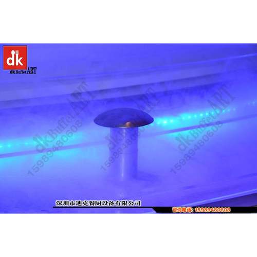 制冷海鲜冰池发光海鲜冰池冰鲜台沙拉台