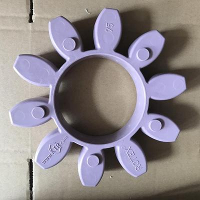 ROTEXGR90外径200减震缓冲垫子十角弹性体10瓣梅花圈内径104胶块