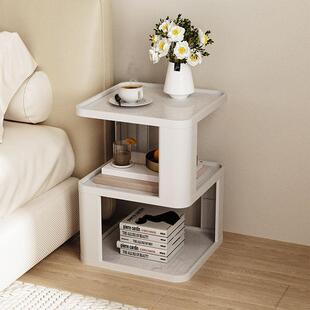 创意沙发现代简约客厅茶几移动520边几床头柜边柜轻奢置物架塑料