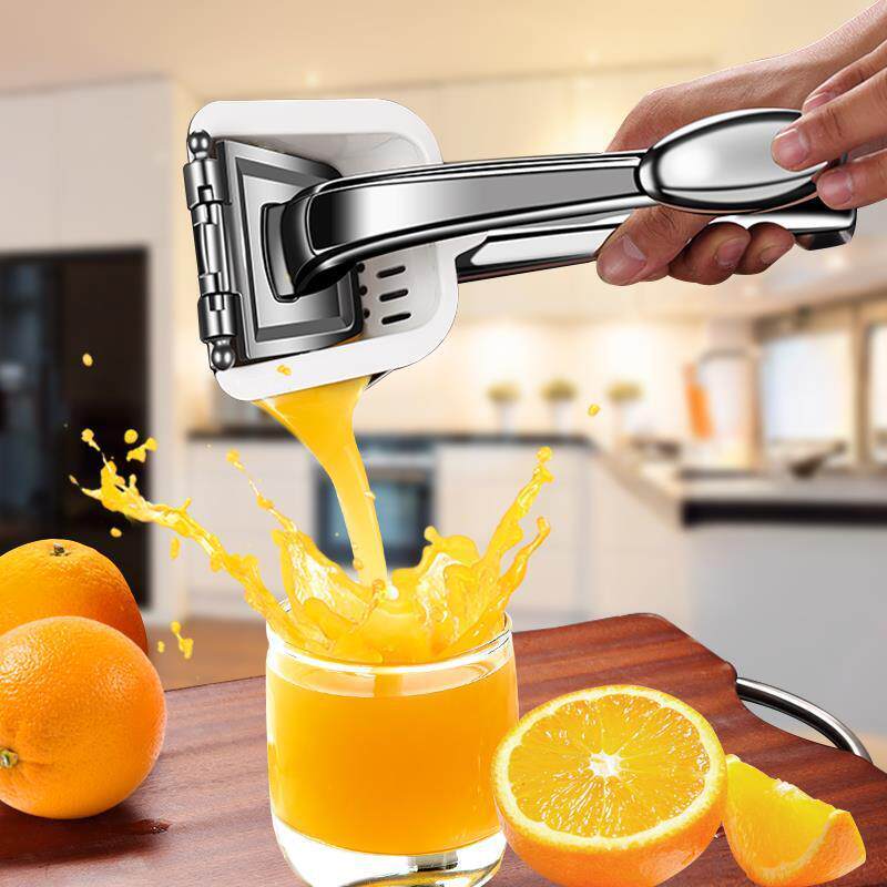 304不锈钢手动压榨器家用榨汁器水果压汁机橙汁柠檬汁石榴汁神器