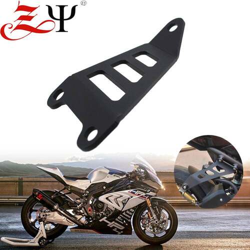 适用宝马S1000RR15-18年改装排气加固支架后脚踏移除脚踏支架