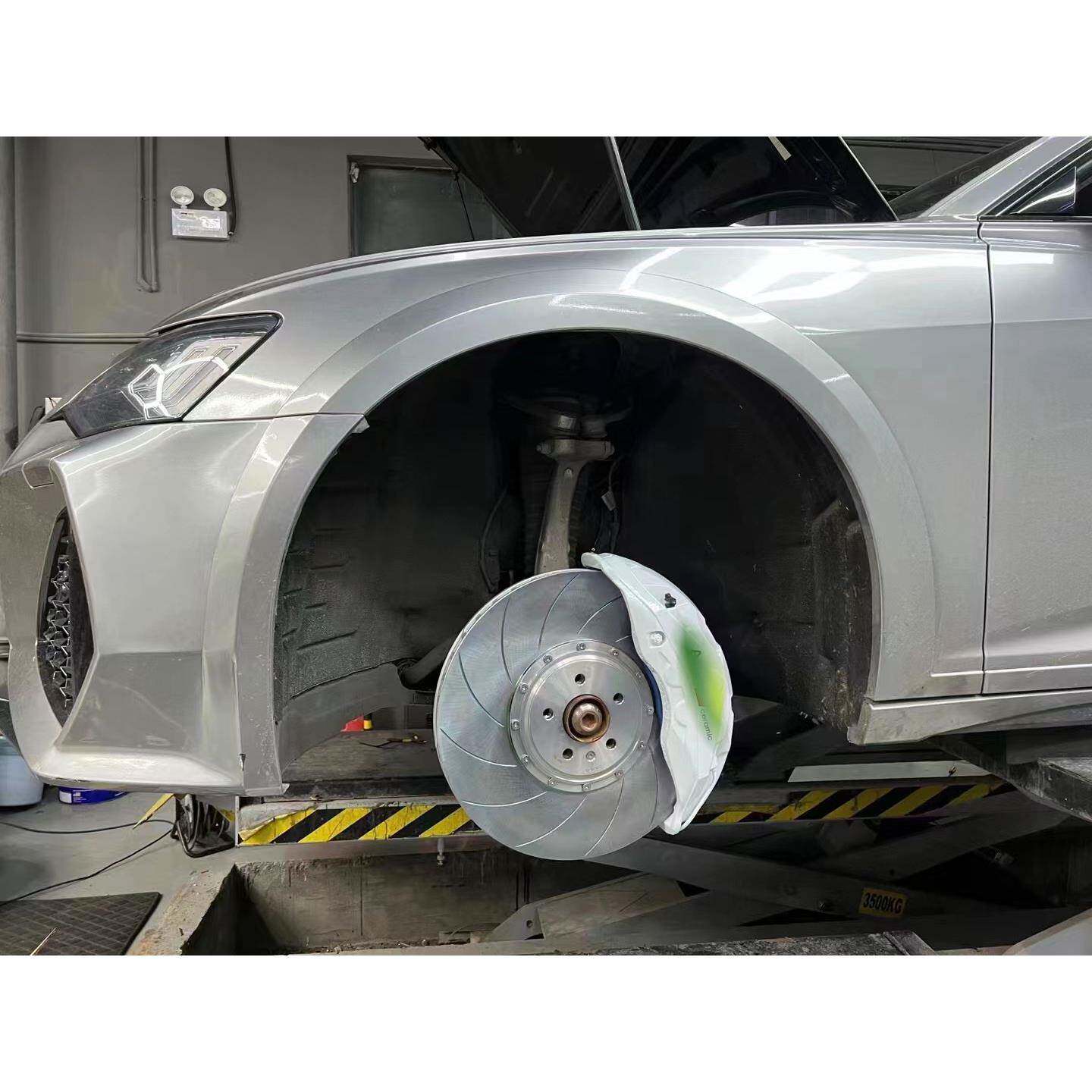奥.迪A6/A6L/A7/A8/RS6/RS7/Q8十活塞刹车卡钳改装套件制动卡钳