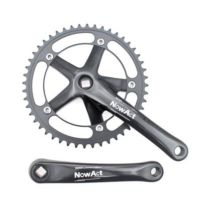 48T铝合金曲柄牙盘144BCD山地车折叠车牙盘非一体曲柄牙盘CNC