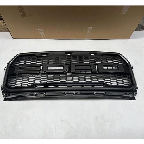 适用17-20年福特猛禽F150中网原厂款前脸原车网格前中网防虫网