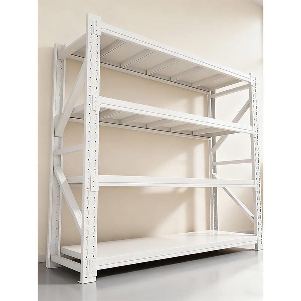 货架置物架多层商用架子超市储物架落地收纳架超强承重快递展示柜