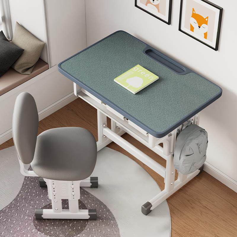 学校同款中小学生课桌椅辅导班书桌家用儿童学习桌写字桌椅套装