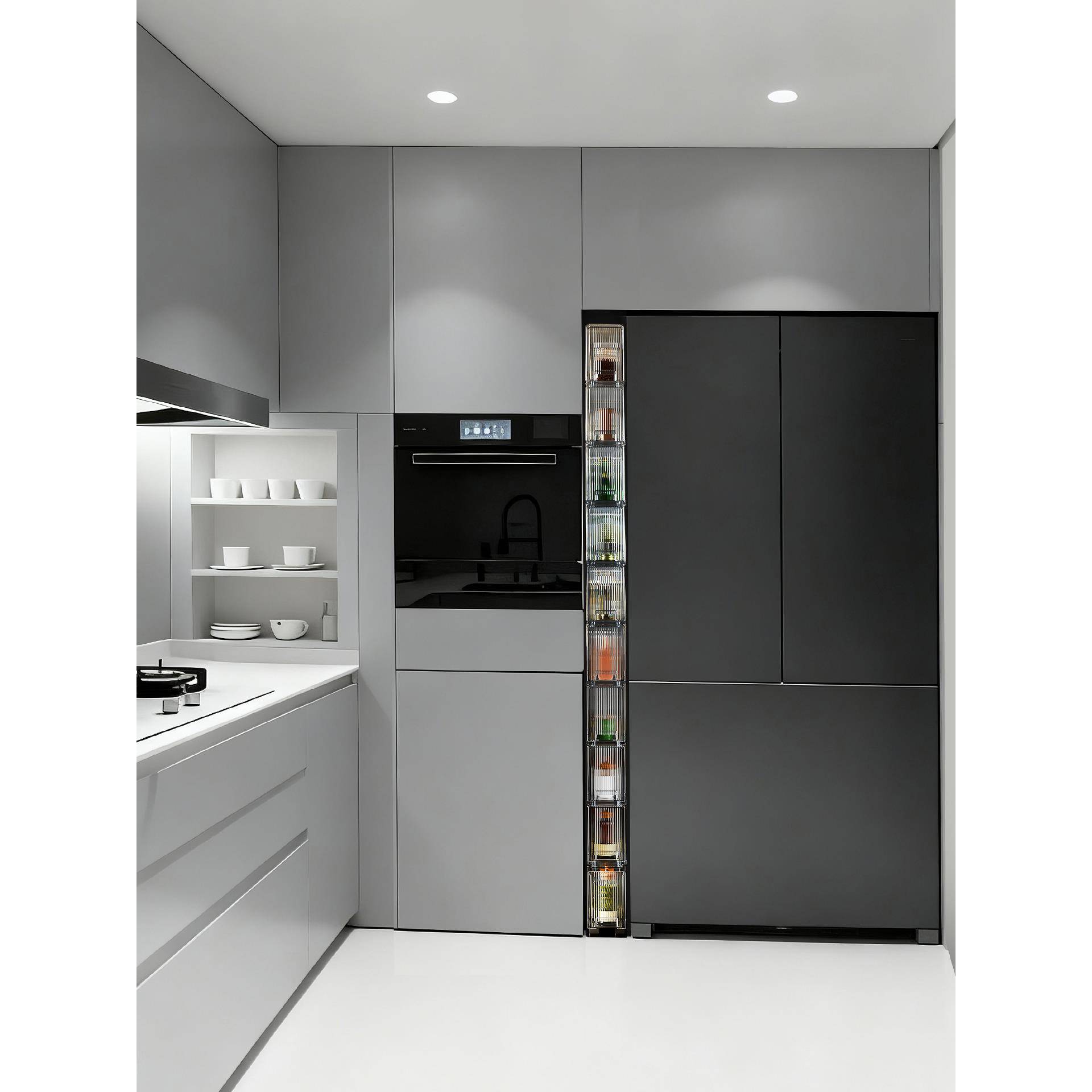 10/12/15CM厨房冰箱夹缝柜缝隙置物架多层超窄柜浴室马桶边角小柜