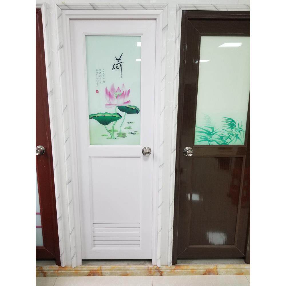 金泰浴室卫生间门定制家居简单Pvc浴室门阳台门厨房门塑料门定制