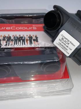 BADGY100/200代用黑色带badgy证卡打印机代用色带