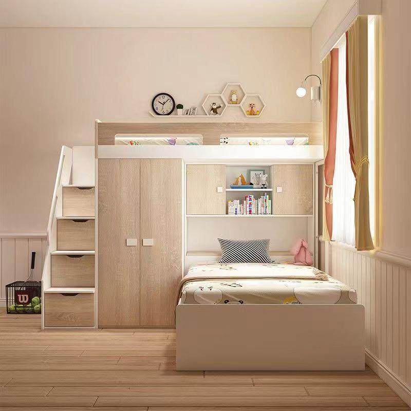 儿童双层床交错式上下床子母床小户型高低床带衣柜书桌上下铺,机械设备,其他机械设备,淘宝优惠券,粉丝福利购,淘宝优惠卷
