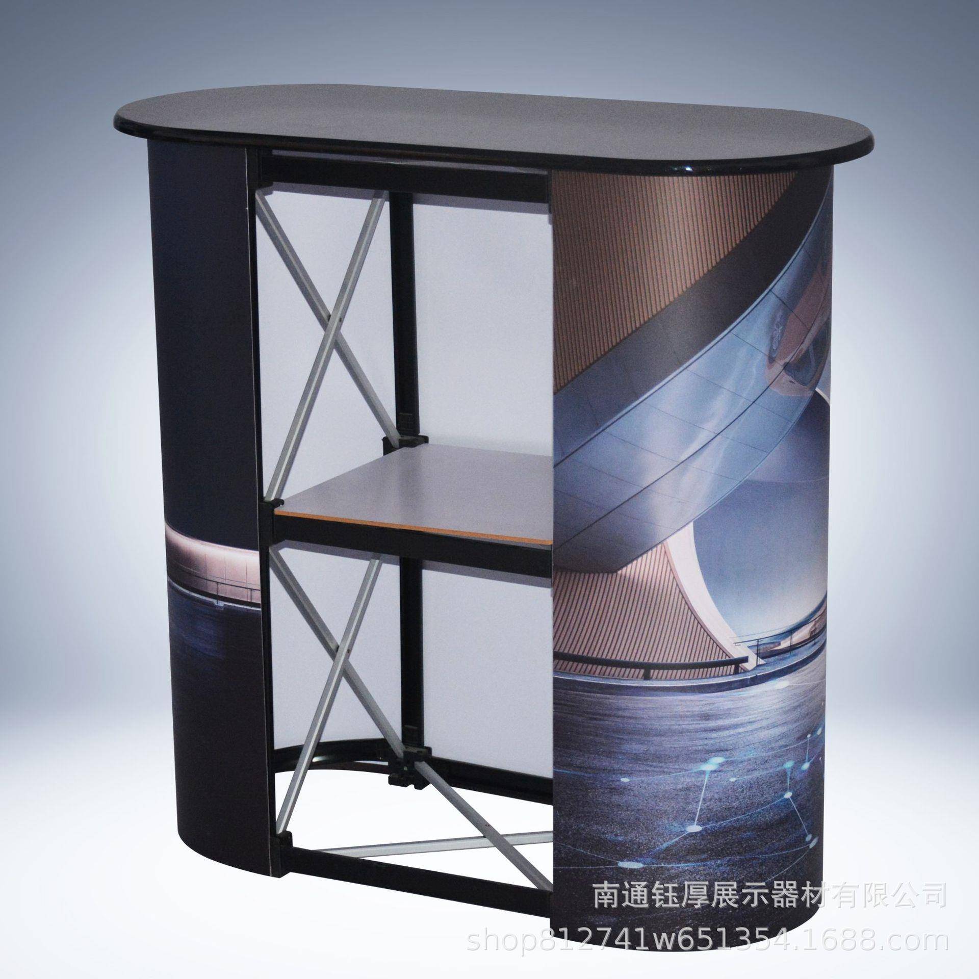 易拆卸组装拉网展架汽车售楼处广告商位展示架广告展示促销台