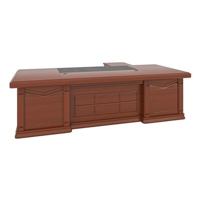 永亨办公桌YH32001039胡桃色2000*1000*760mm（单位：张）