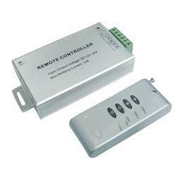 LEDRGB七彩色灯带灯条色温控制器12-24V24A调光器4键RF遥控