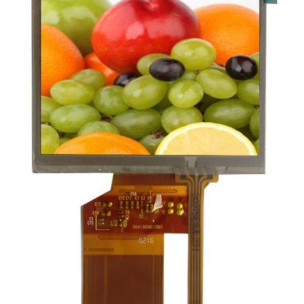 3.5寸IPS全视角液晶屏 640*480高清分辨率TFT 4:3正方屏LCM显示屏