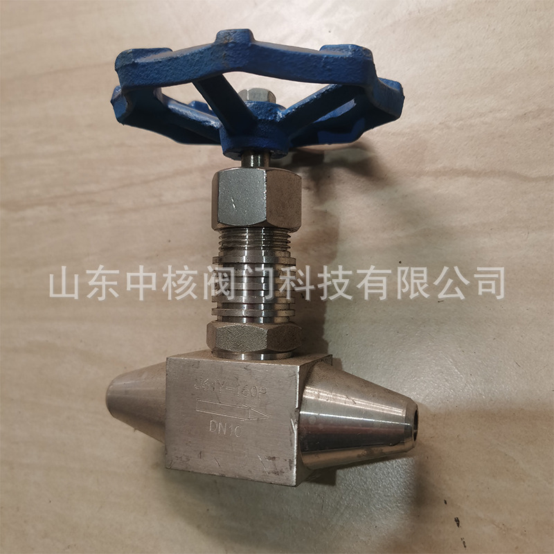 304不锈钢针型阀 J13W-16P内螺纹针型阀高压截止阀压力表针型阀