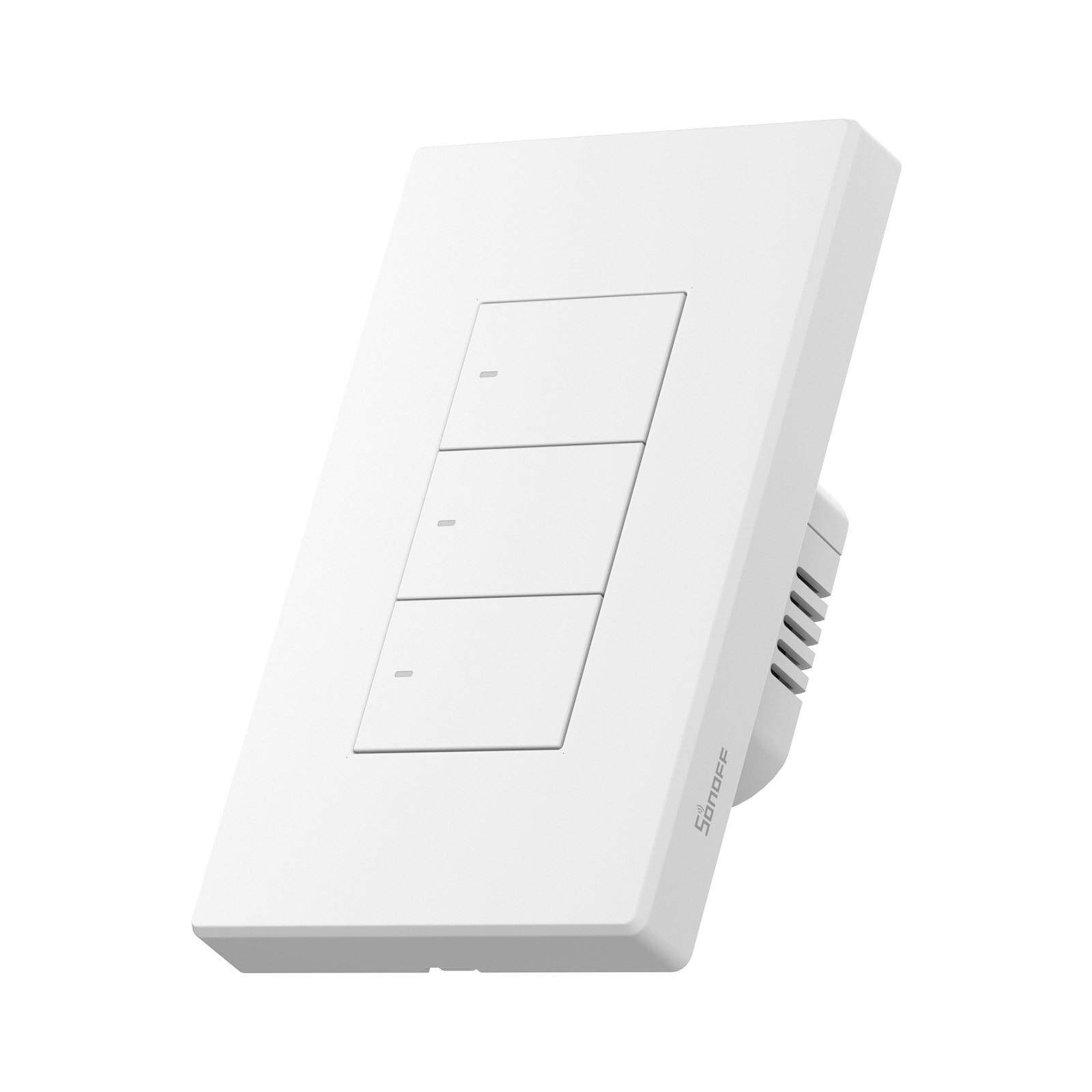 Sonoff M5 白色matter 款Wifi智能墙壁机械开关语音控制Homekit图片
