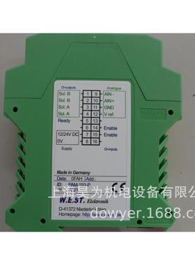 德国W.E.ST.比例放大器PAM-193-P 原装WEST放大板 现货