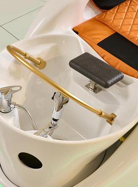 高端品质网红潮店智能电动按摩洗头床Export quality shampoo bed