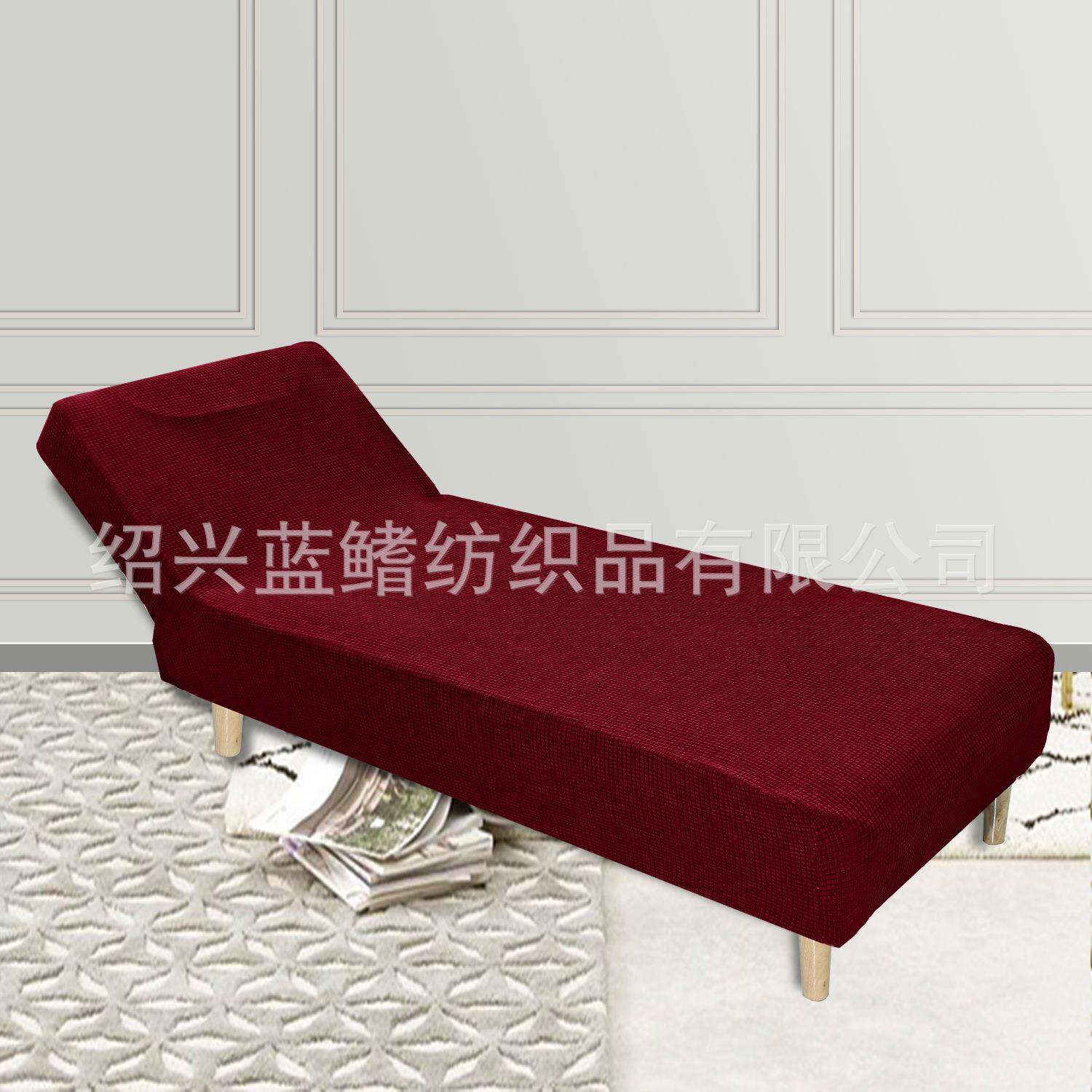 防水不拉毛摇粒绒chaiselounge休闲沙发套无扶手贵妃椅套罩