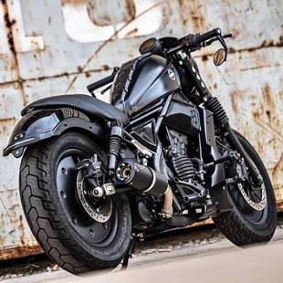 适用于叛逆者CMx250/CM500改装件轮毂罩通用封闭黑色复古装饰罩