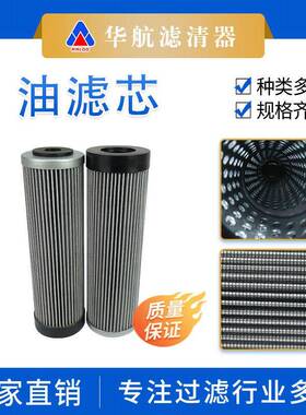 华航替代01.N100.25VG.16.S.F玻纤折叠油滤芯燃油重油过滤芯