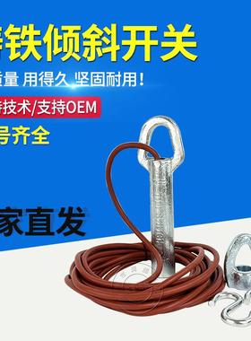 铸铁倾斜开关堵煤堵料水银开关MA100ST-20-3920-35KBL-220