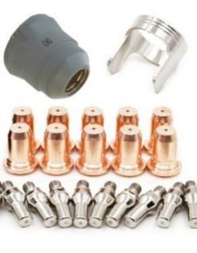 等离子电极割嘴PT60电极喷嘴保护帽支架涡流环22件52582