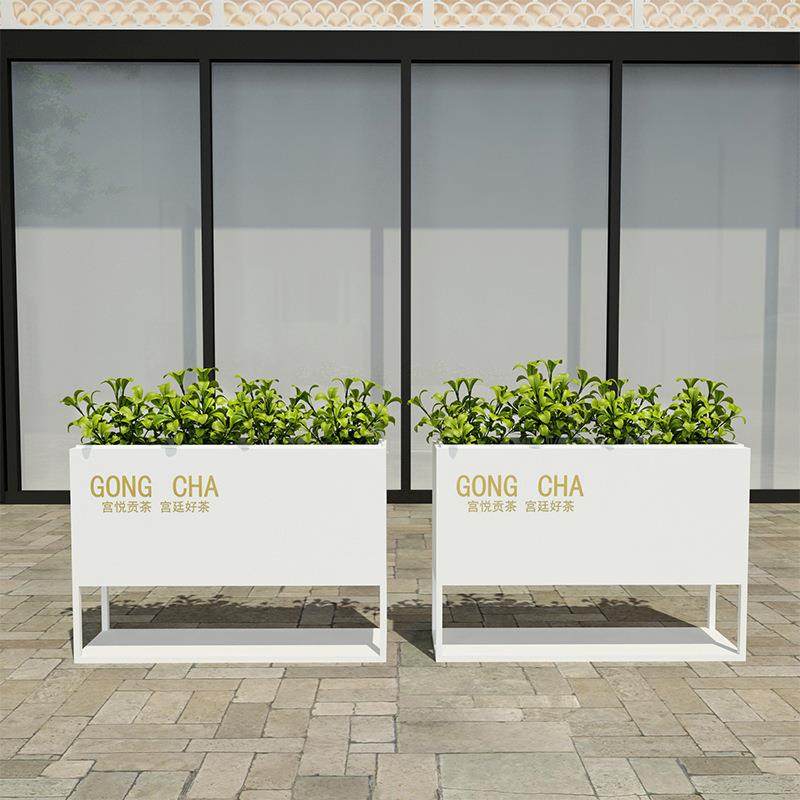 户外简约铁艺花箱室外商场步行街外摆花槽隔断庭院花园落地种植箱,机械设备,其他机械设备,淘宝优惠券,粉丝福利购,淘宝优惠卷