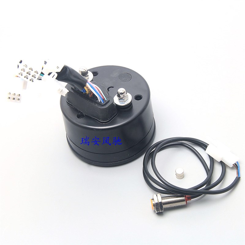 摩托车狒狒液晶仪表 改装电子转速 车速表 复古里程码表 燃油表