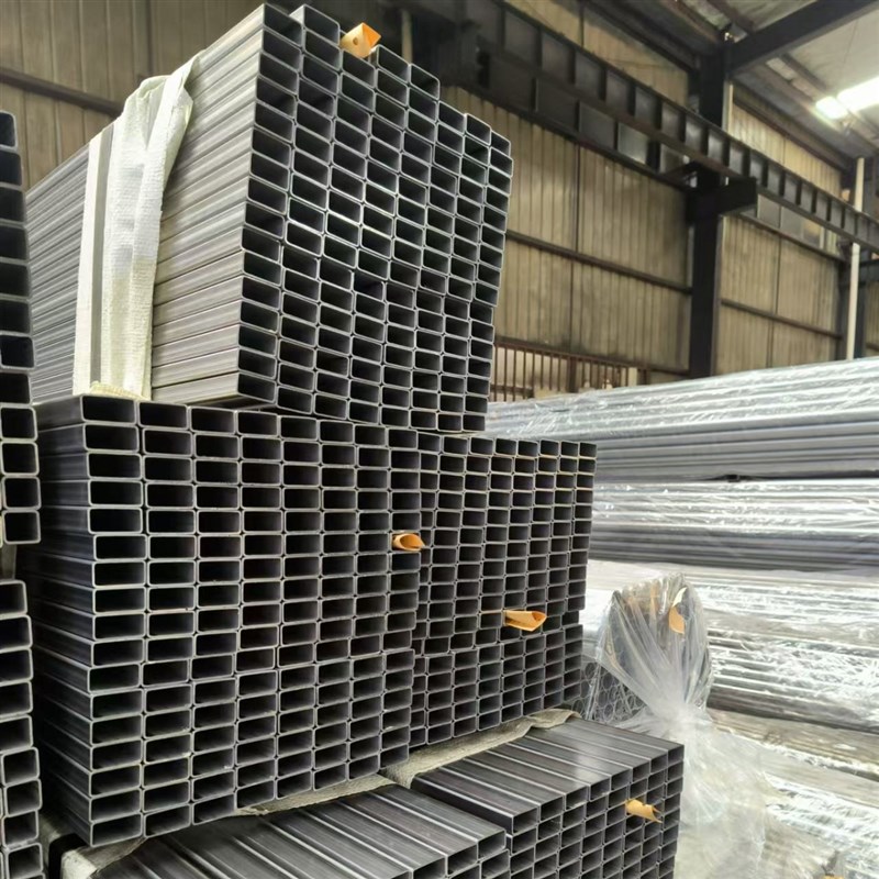 spcc矩形管建筑装饰管q235B焊接矩形管车架管q195薄壁家具矩形管
