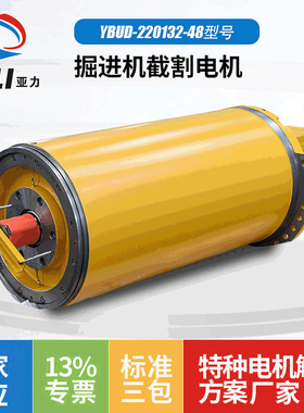 截割电机马达 YBUD-220132-48输送机用隔爆型三相异步电动机