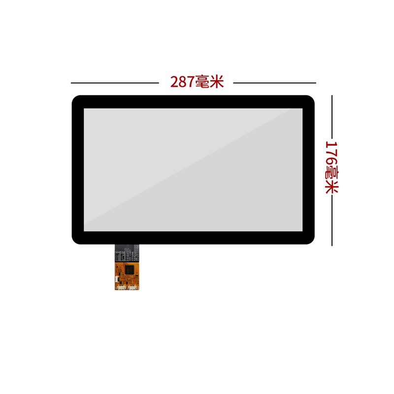 纯屏11.6寸电容屏G+G结构 高灵敏度 多点触控工业工控电容触摸屏