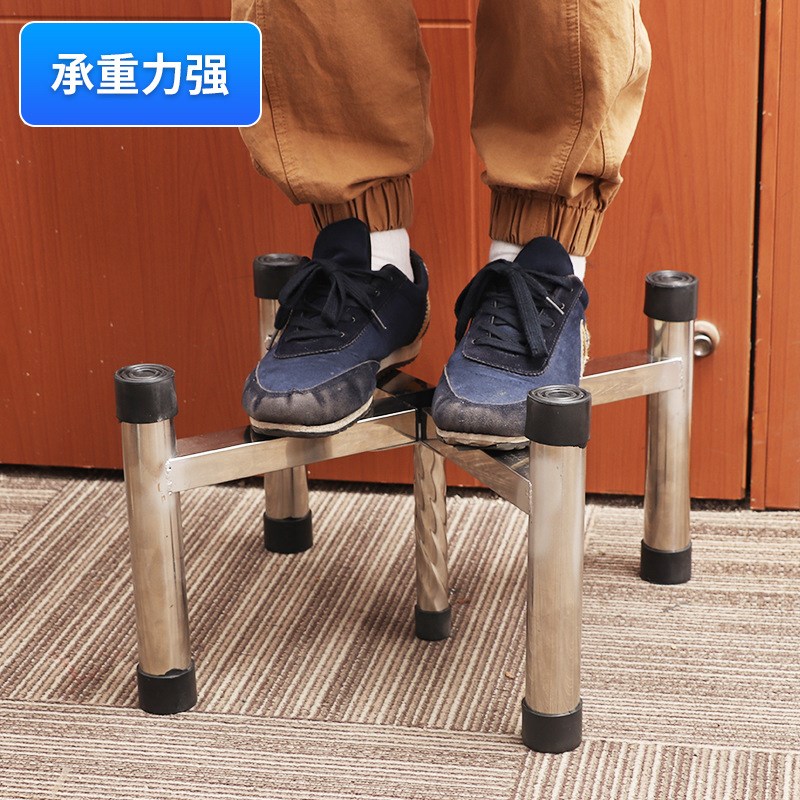 商用不锈钢汤桶支架子厨房保温桶水桶角架开水桶底座花盆架鱼缸架