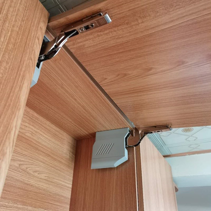 新款迷尔型任意停支撑橱柜上翻门铰链榻榻米随意停液压曲手橱柜门