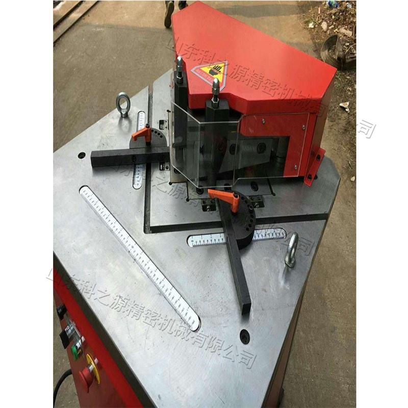 不锈钢切直角机 台式一体造液压切角机 电器加工五金剪角设备