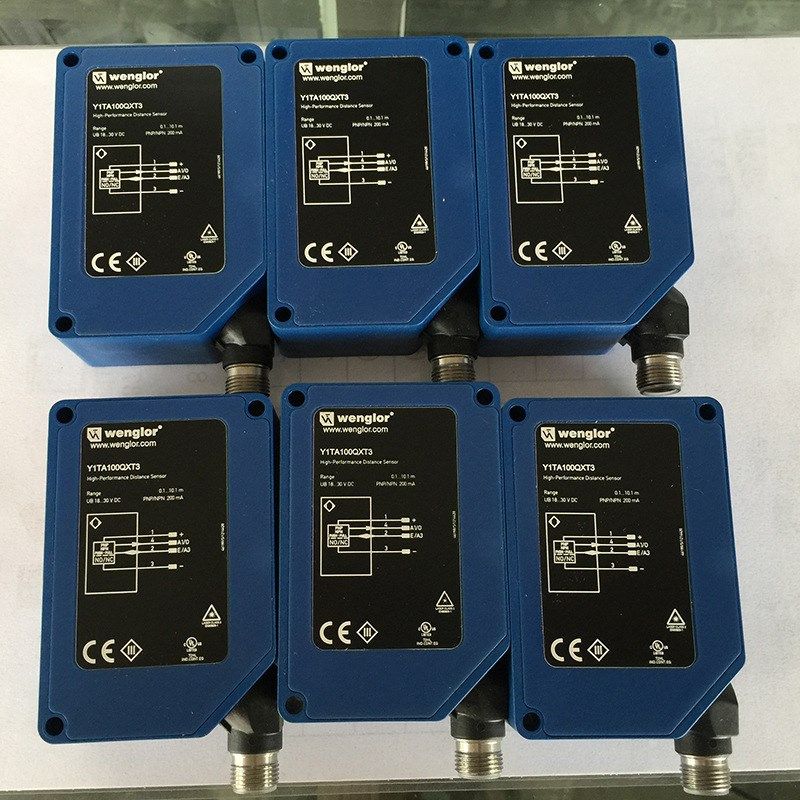 德国wenglor威格勒 Y1TA100QXT3 100QXVT80 激光测距传感器